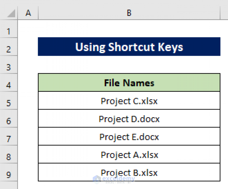 how-to-copy-file-names-from-folder-to-excel-4-easy-methods