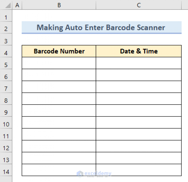 how-to-make-auto-enter-with-barcode-scanner-in-excel