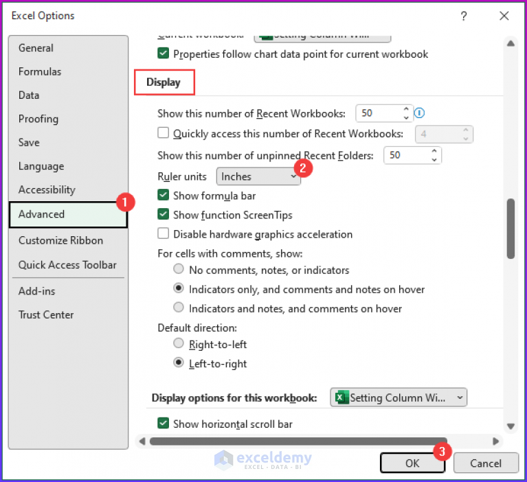 how-to-set-column-width-in-inches-in-excel-with-easy-steps