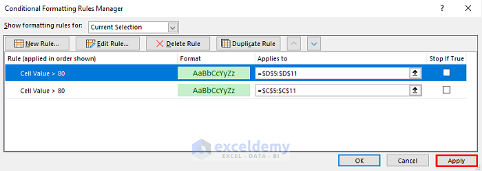 How To Copy And Paste Conditional Formatting In Excel