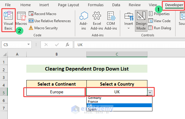 how-to-clear-drop-down-list-in-excel-2-suitable-examples