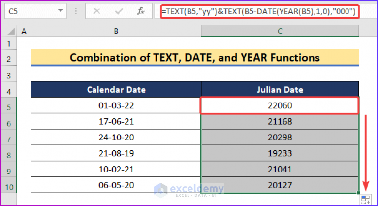 how-to-convert-date-to-julian-date-in-excel-3-easy-ways