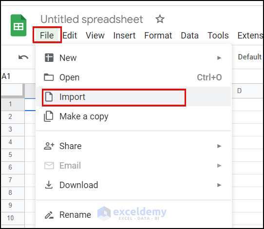 How To Convert Excel Sheet To Google Sheets 3 Approaches 