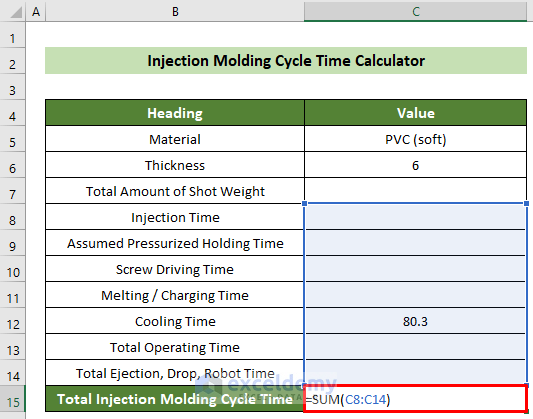 how-to-create-an-injection-molding-cycle-time-calculator-in-excel