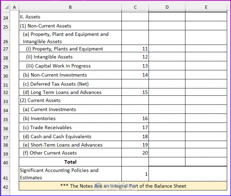 revised-schedule-3-balance-sheet-format-in-excel-with-formula