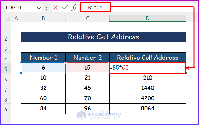 What Is A Cell Address In Excel Types With Example 