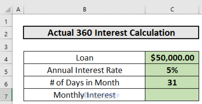 how-to-perform-actual-360-interest-calculation-in-excel