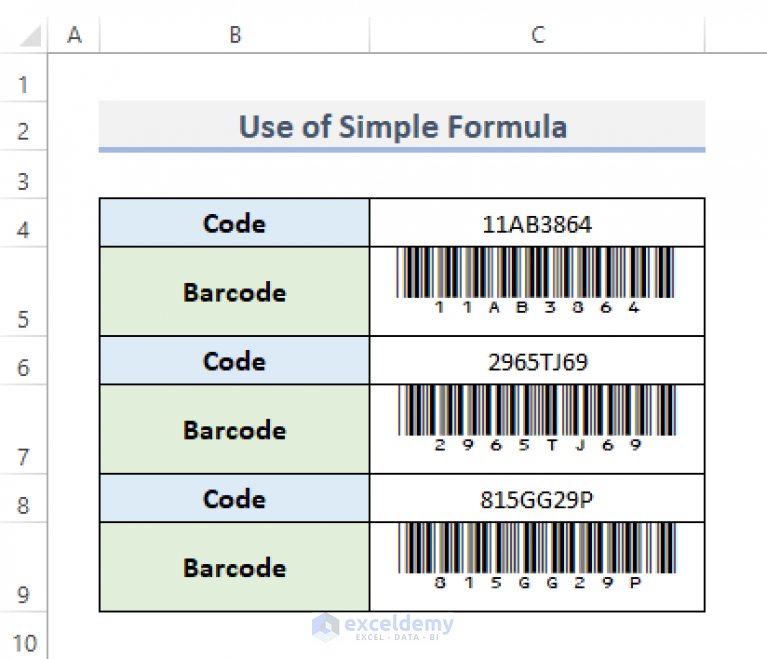 How to Move Barcode Scanner to Next Row in Excel (2 Ways)