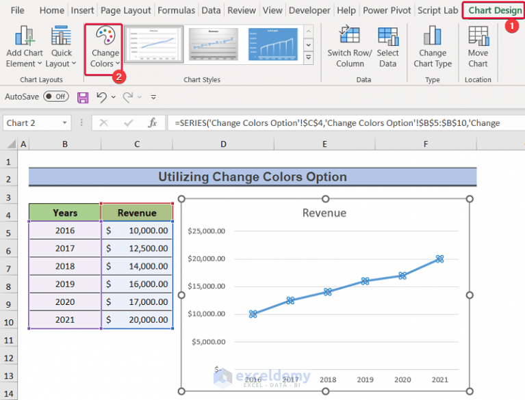 how-to-change-color-of-one-line-in-excel-chart-3-handy-ways