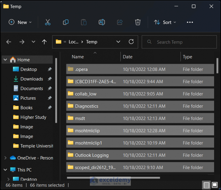 How to Clear Excel Temp Files 3 Quick Ways ExcelDemy