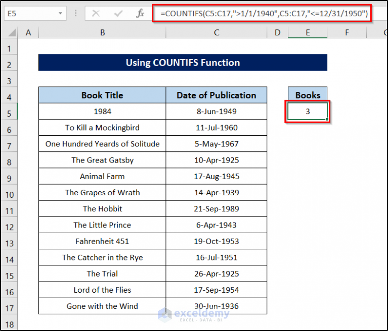 Count Occurrences In Excel Worksheet