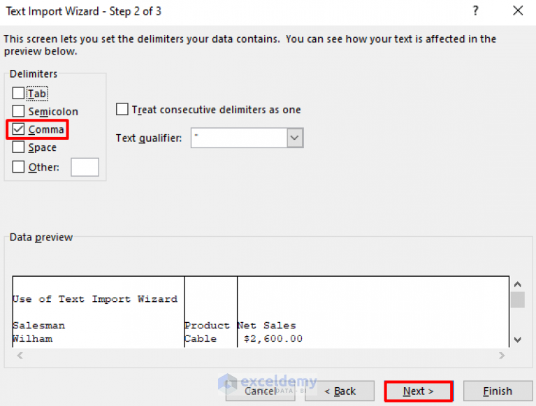 How To Open Csv With Delimiter In Excel 6 Simple Ways 3215