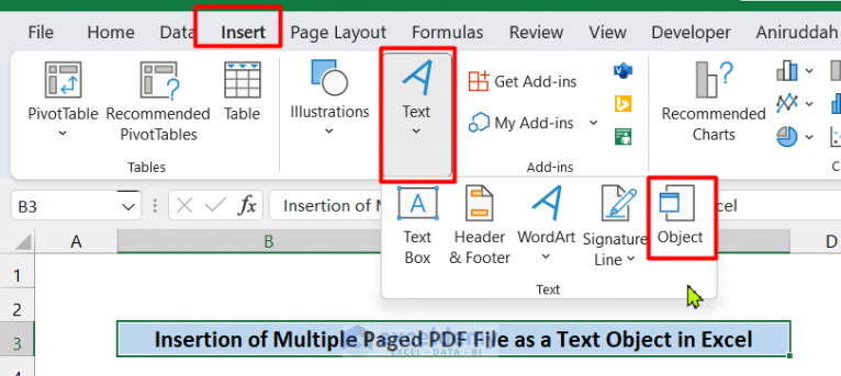 how-do-i-insert-a-multiple-page-pdf-into-excel-2-useful-methods