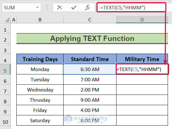 How To Add Military Time In Excel 3 Easy Ways ExcelDemy