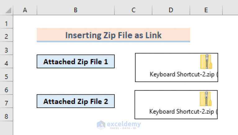 how-to-attach-zip-file-in-excel-3-quick-tricks-exceldemy