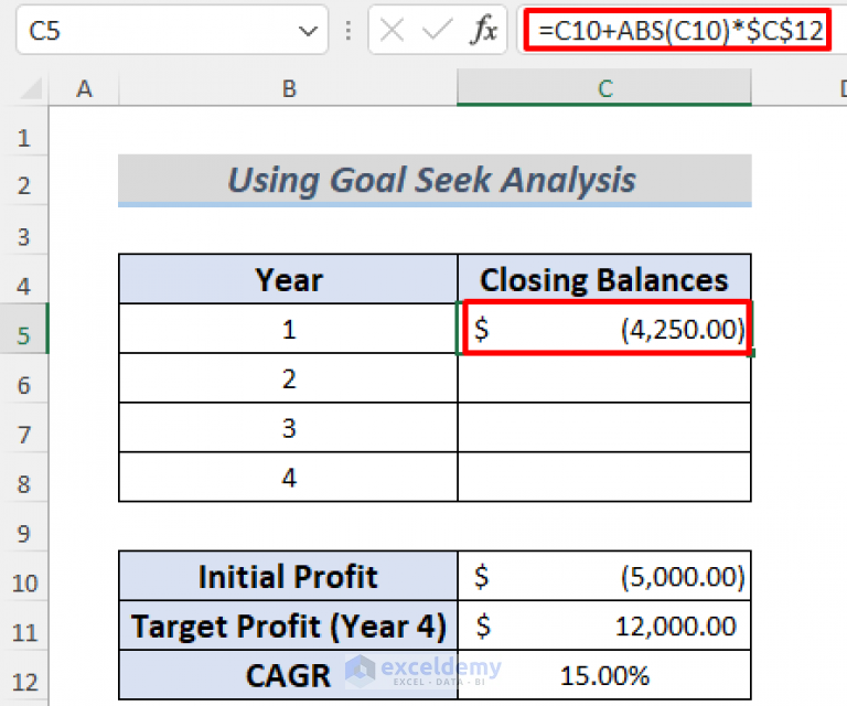 how-to-calculate-cagr-with-negative-number-in-excel-2-ways