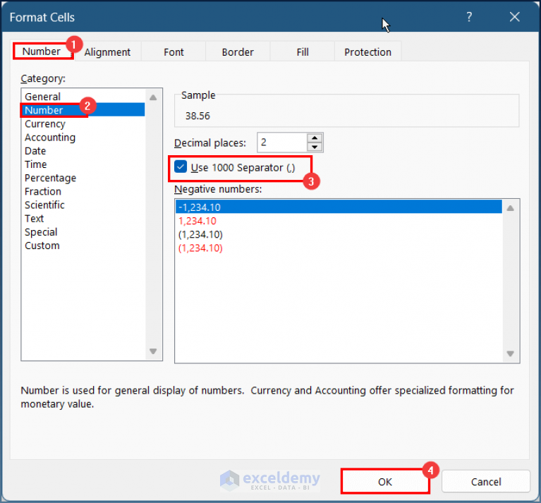 How To Change International Number Format In Excel