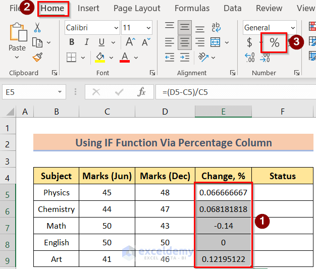 how-to-use-if-and-percentage-formula-in-excel-2-easy-ways