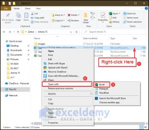 Open CSV File In Excel Without Formatting (2 Easy Ways)