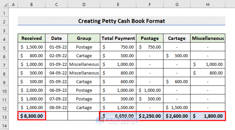 how-to-create-petty-cash-book-format-in-excel-with-easy-steps