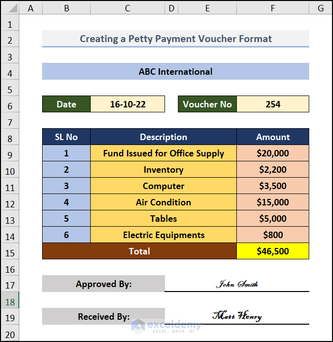 how-to-make-petty-cash-payment-voucher-format-in-excel