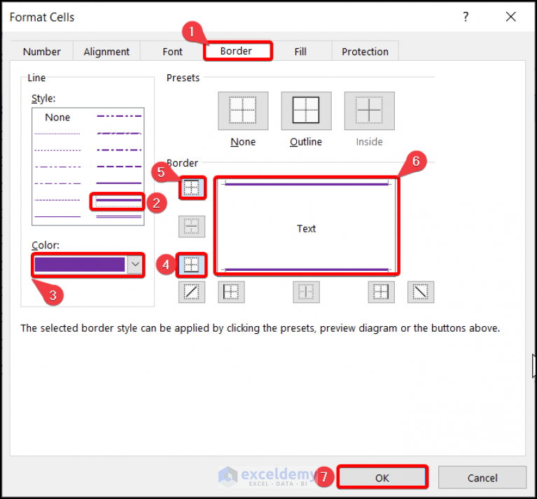 How to Add Thick Box Border in Excel (4 Easy Methods)