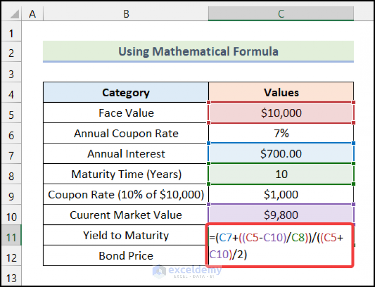 how-to-make-treasury-bond-calculator-in-excel-2-easy-ways