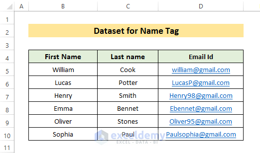 how-to-make-name-tags-in-excel-with-easy-steps-exceldemy