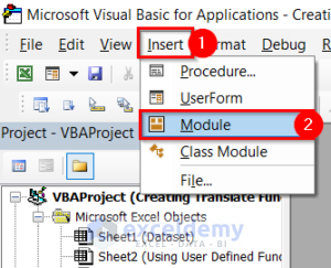 Excel VBA To Translate Language With Formula (With Easy Steps)