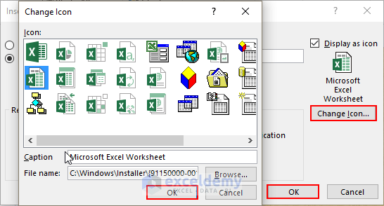 How To Insert An Excel File Into PowerPoint As An Icon ExcelDemy