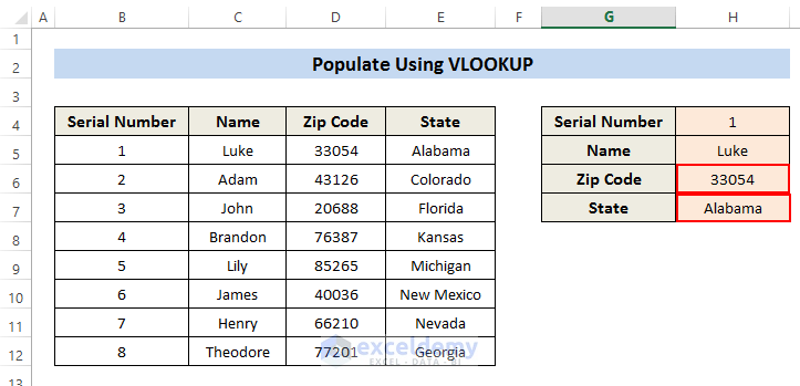 how-to-auto-populate-zip-codes-in-excel-3-simple-ways