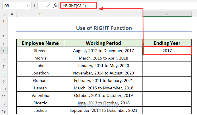 How To Truncate Text In Excel 6 Suitable Methods ExcelDemy