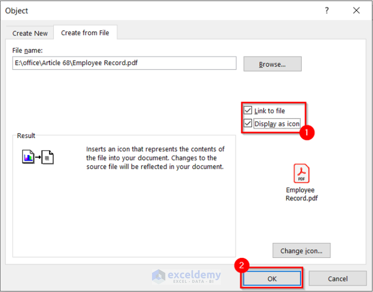 how-to-attach-pdf-file-in-excel-3-easy-ways-exceldemy