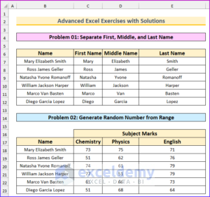 Advanced Excel Exercises With Solutions PDF - ExcelDemy