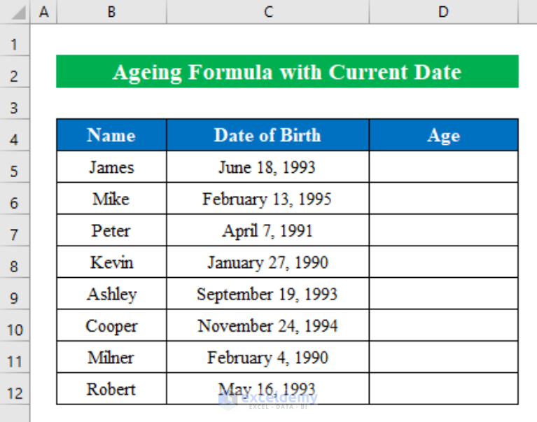 ageing-formula-with-current-date-in-excel-4-examples