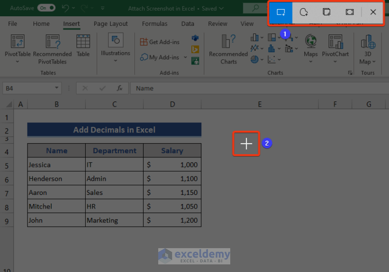 how-to-attach-screenshot-in-excel-with-easy-steps-exceldemy