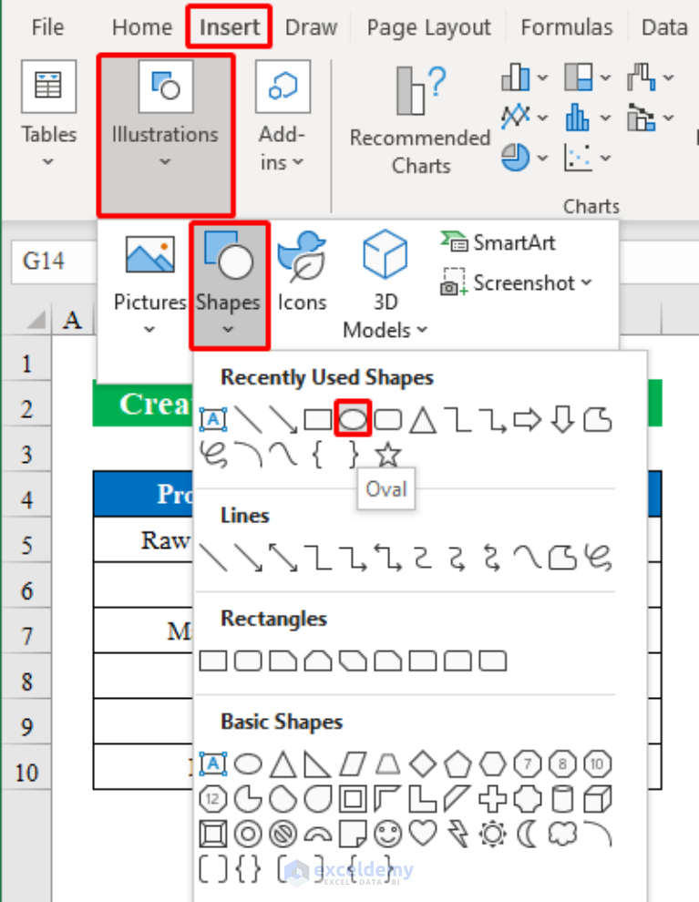 how-to-create-concentric-circle-chart-in-excel-with-easy-steps