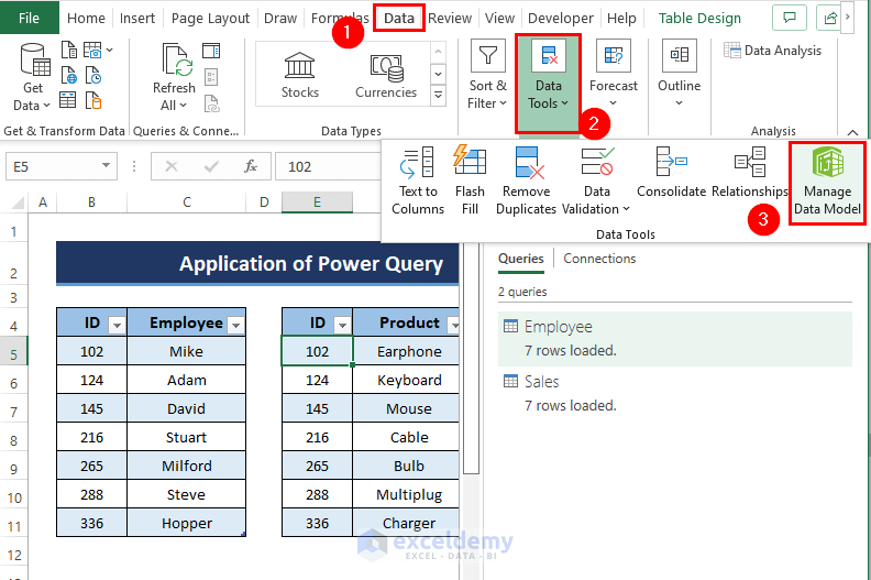 How to Create Data Model Relationships in Excel (3 Ways)