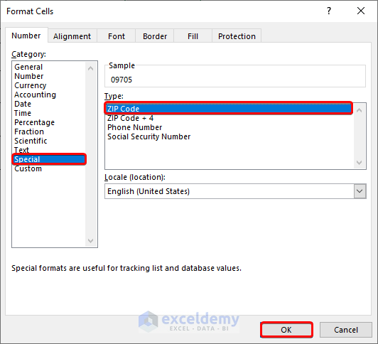 how-to-format-zip-code-to-5-digits-in-excel-5-easy-methods