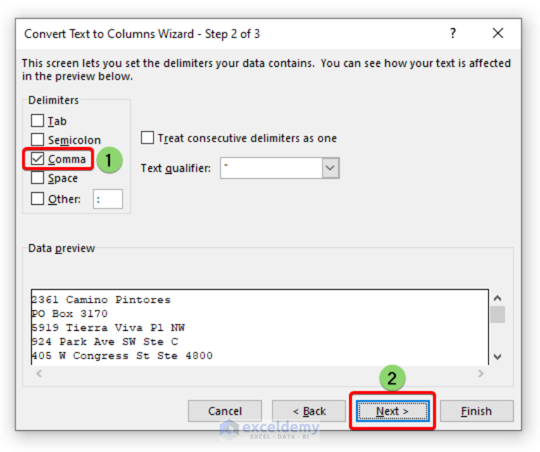 Excel Text To Columns Not Working (4 Reasons With Solutions)