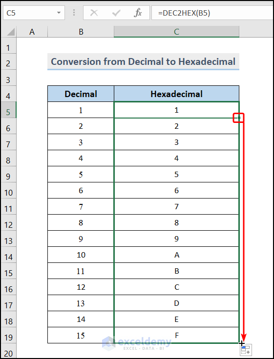 Format Hex Numbers In Excel With Leading Zero with Quick Steps 