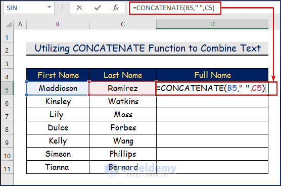 How To Add Parentheses With CONCATENATE Function In Excel