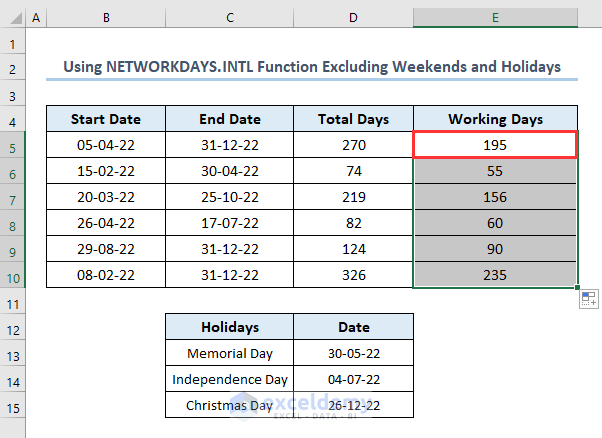 how-to-calculate-working-days-excluding-sundays-in-excel