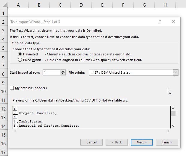 fixed-csv-utf-8-not-available-in-excel-exceldemy