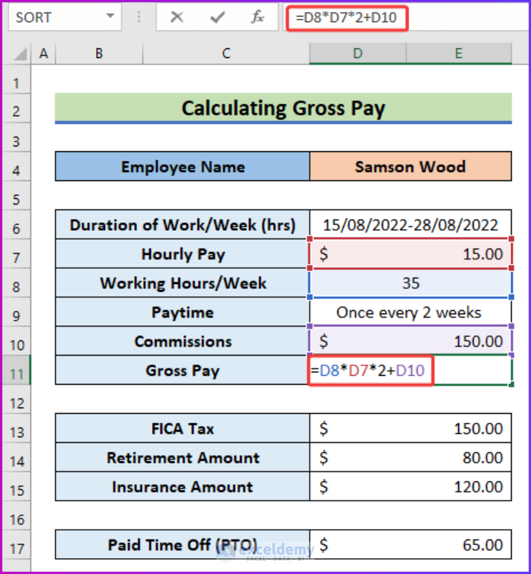 How to Make a Payroll Accrual Calculator in Excel