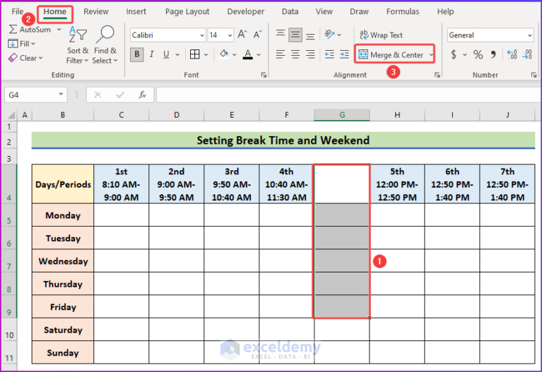 how-to-make-a-school-time-table-in-excel-with-easy-steps