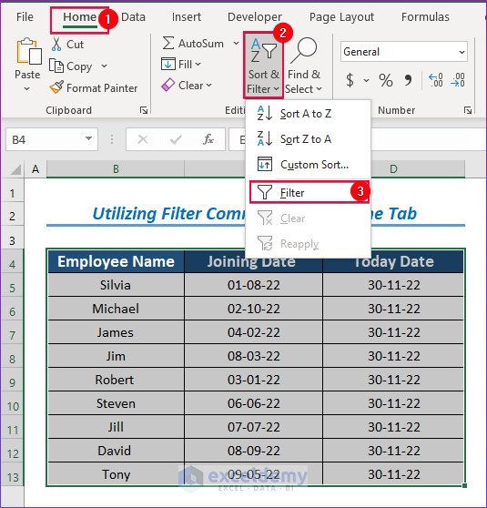 How To Remove Highlighted Rows In Excel 2 Easy Ways 