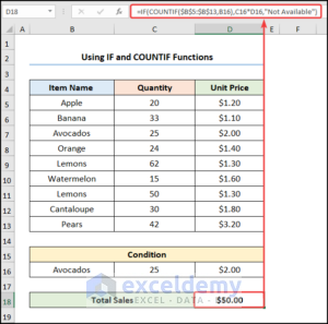 How to Use Nested COUNTIF Function in Excel (6 Suitable Ways)