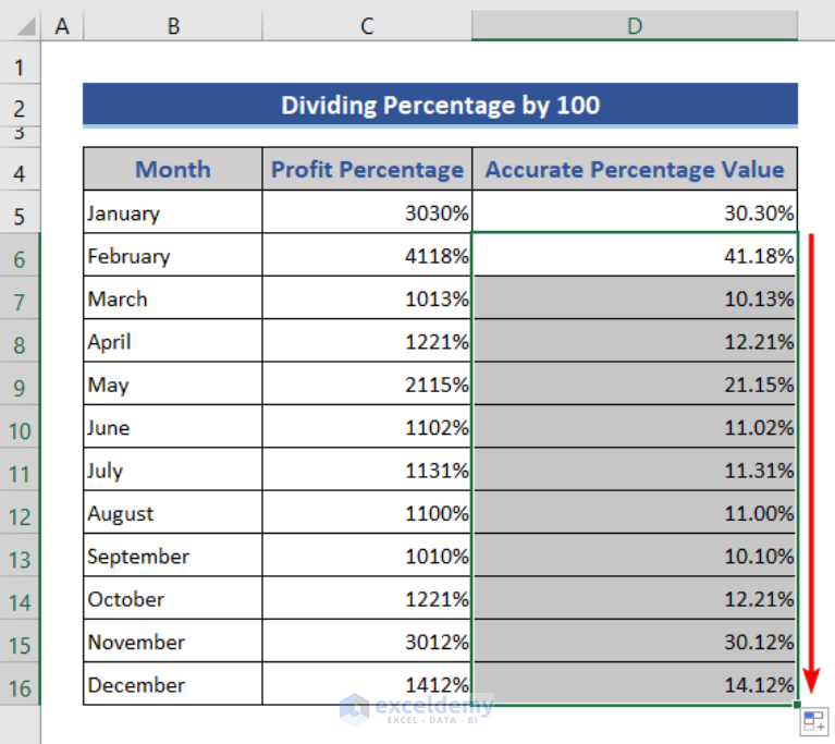 convert-number-to-percentage-without-multiplying-by-100-in-excel