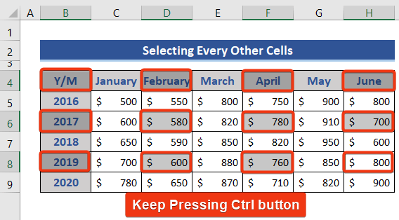 how-to-select-every-other-column-in-excel-3-methods